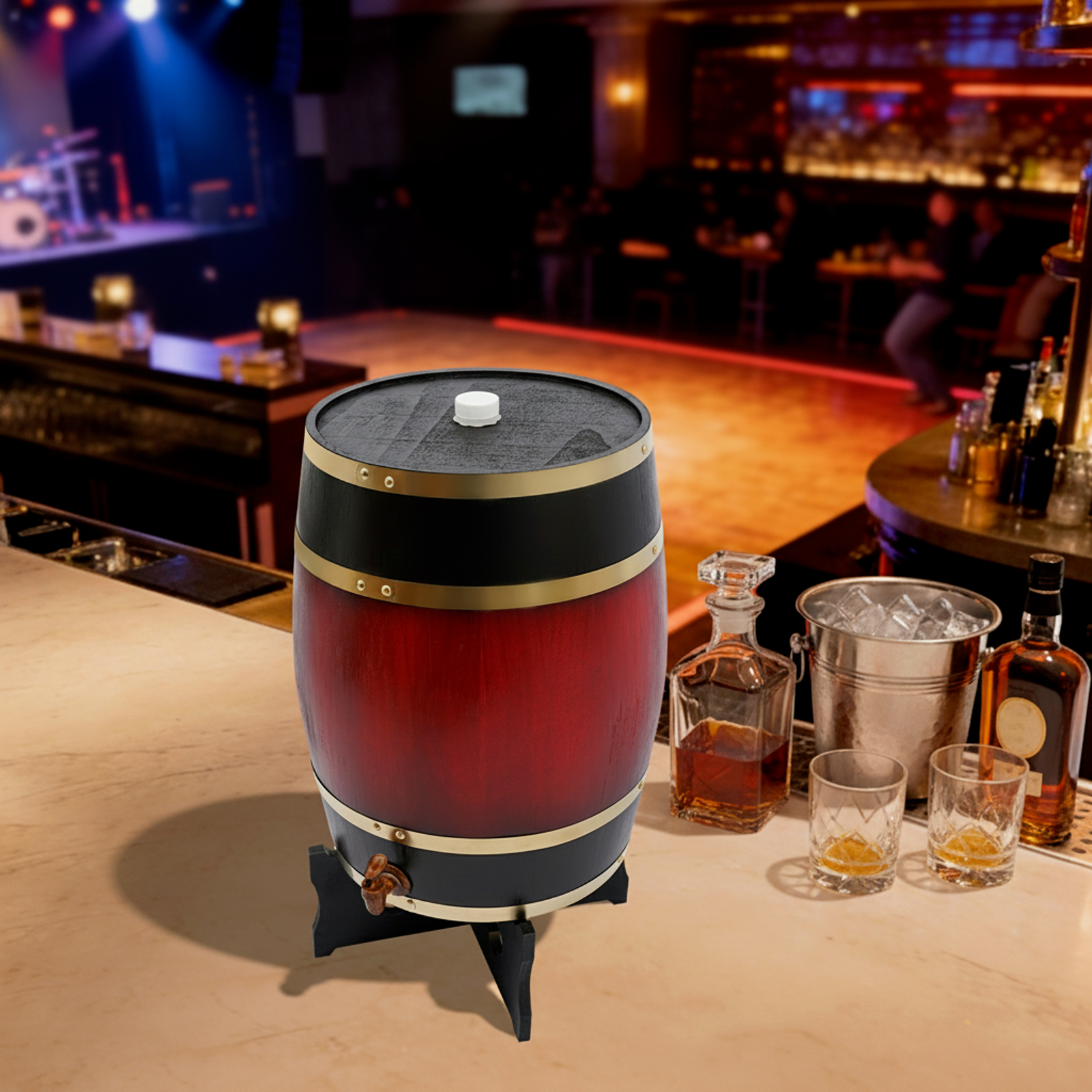 30L/7.93Gal Wine Red Wine Barr - Wine Beer And Cider avaliação e preço